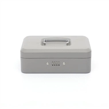 Kasseboks med kombinationslås